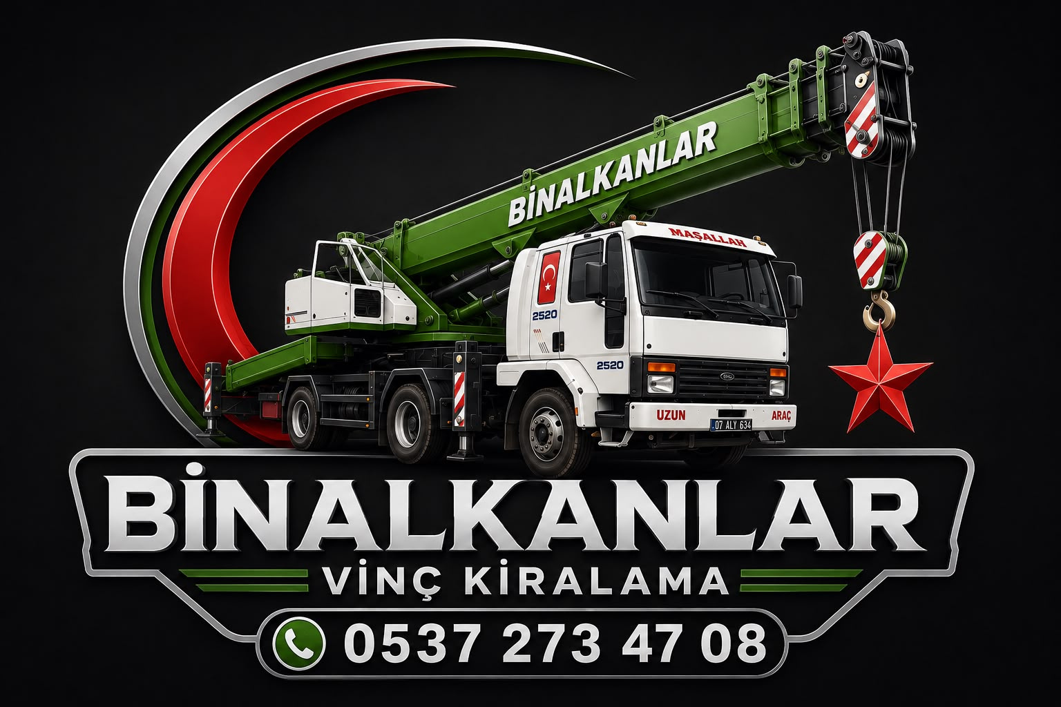Binalkanlar Vinç Kiralama